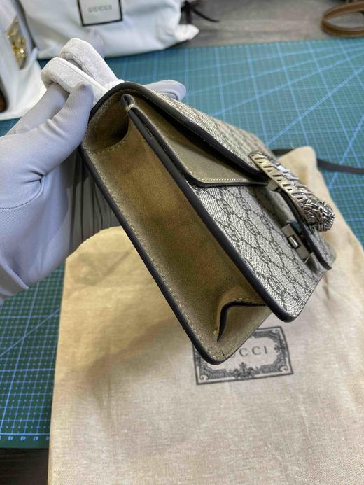 Gucci经典酒神包，尺寸也是很适合夏天的20厘米，实用又好看，可以放各种大手机，ding级原单 商品图5