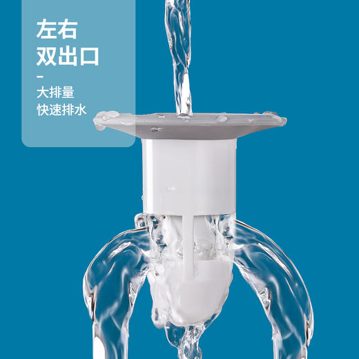 FaSoLa地漏防臭器下水道防臭盖堵口器反味厕所卫生间浴室防虫地漏盖神器 商品图4