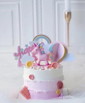 #独角兽 宝宝们的生日蛋糕