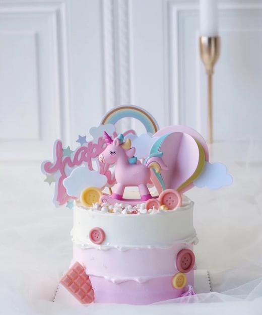 #独角兽 宝宝们的生日蛋糕 商品图0