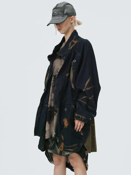 HAMCUS/edge vagrant’s cargo denim coat/ VC 商品图1