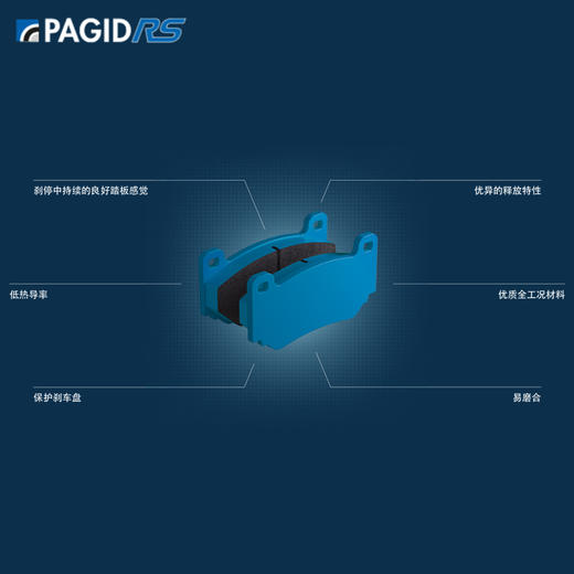 PAGID RS高性能刹车片/ PAGID Racing制动系统系列 商品图0