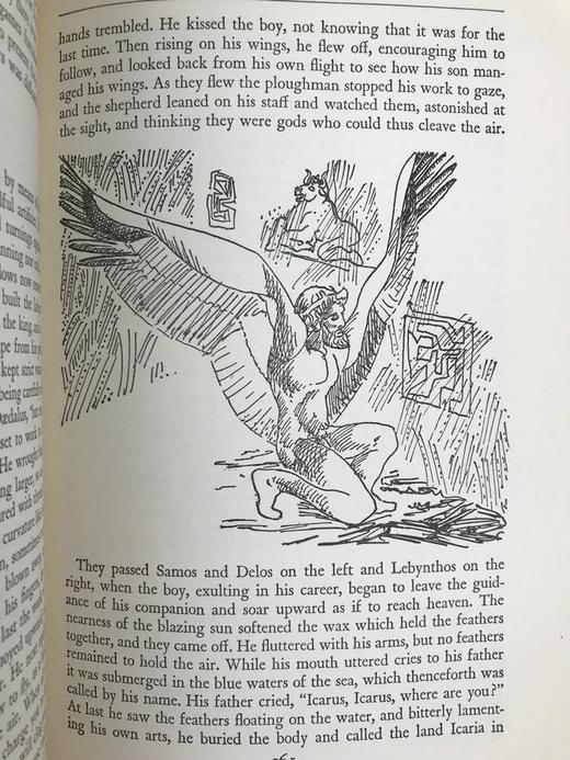 布尔芬奇《神话时代》 史丹利·威廉·海特插图 布面精装18开 商品图12