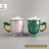 齐州窑陶瓷琉璃杯一对 商品缩略图2