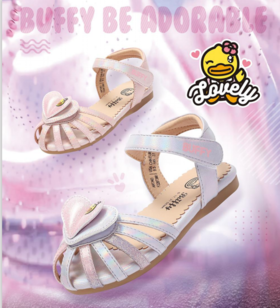 B.DUCK KIDS 小黄鸭儿童凉鞋