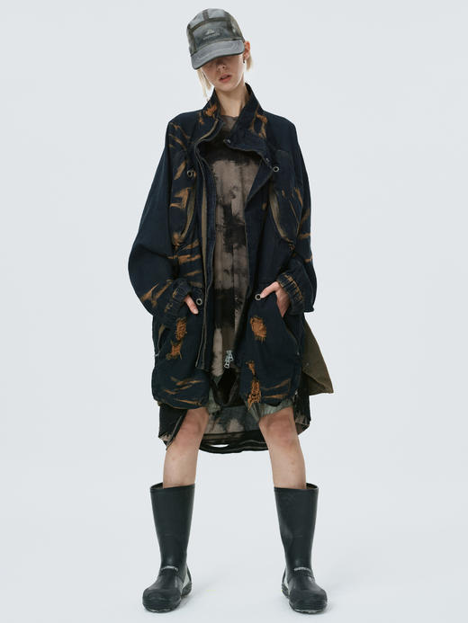 HAMCUS/edge vagrant’s cargo denim coat/ VC 商品图4