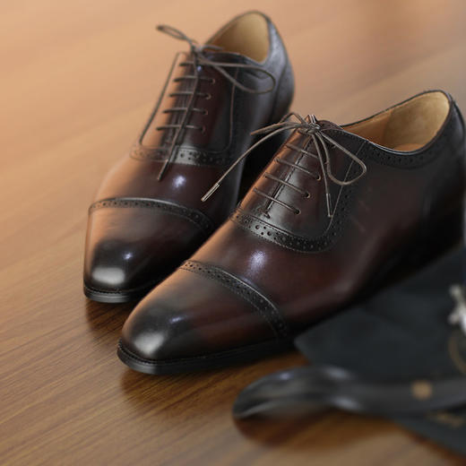 男士奢华内缝Blake布洛克牛津/德比  内增高 高级皮鞋 商品图2