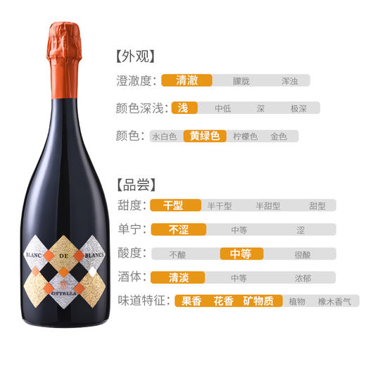 欧德罗起泡葡萄酒750ml 商品图1