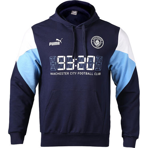 PUMA/彪马 曼城套头连帽休闲运动卫衣男76451603 商品图4