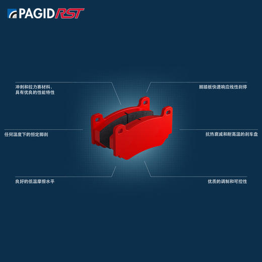 PAGID RST高性能刹车片/ PAGID Racing制动系统系列 商品图0