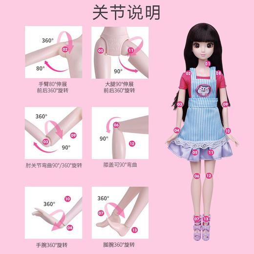 女孩礼物 安丽莉-爱心萌宠美容店 大礼盒 线下母婴店同款 商品图6