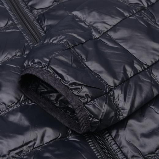 阿玛尼（ARMANI）男士纯色轻薄保暖可收纳立领羽绒服外套 商品图3