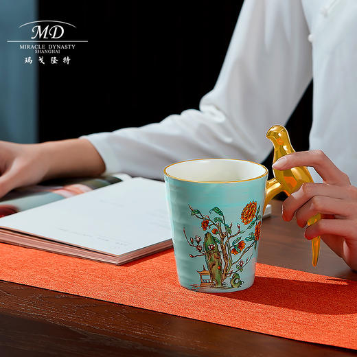 【云粉节】10楼玛戈隆特    玉堂富贵瓷鸟杯   吊牌价499元    活动价425元 商品图4