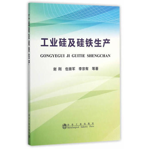工业硅及硅铁生产/谢刚 包崇军 李宗有 等 商品图0