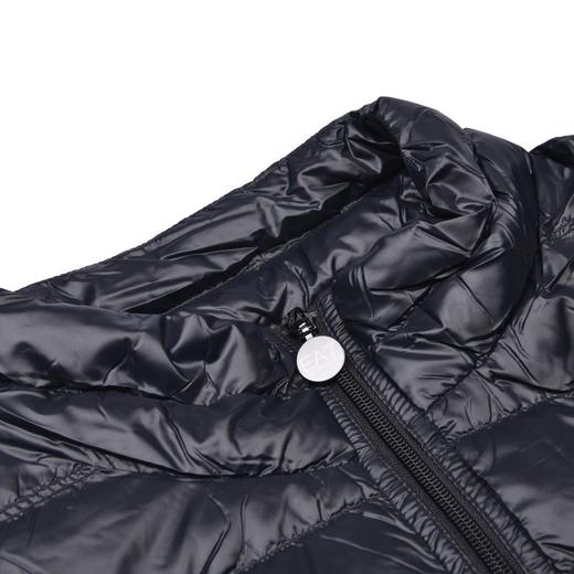 阿玛尼（ARMANI）男士纯色轻薄保暖可收纳立领羽绒服外套 商品图4