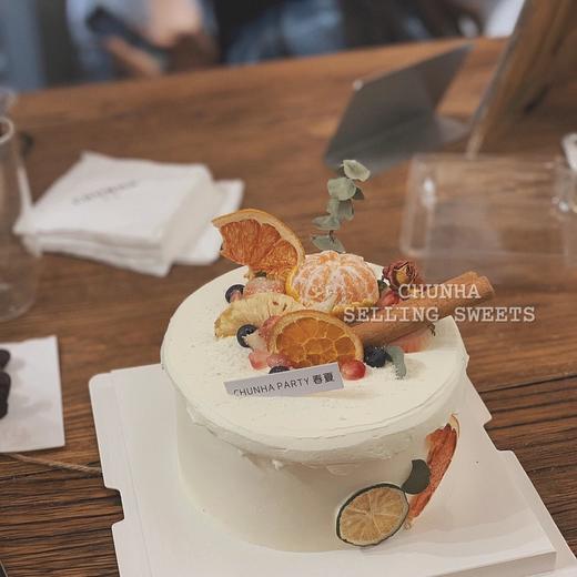 #最后的温柔# ins冷淡风做到极致 适合凹造型的奶油蛋糕 商品图0