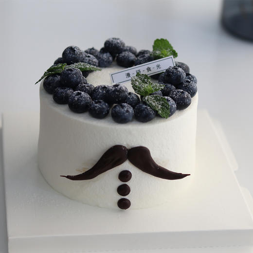 【生日蛋糕】小胡子蓝莓款 商品图0
