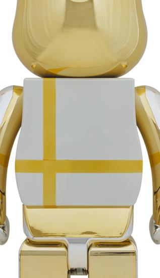 收藏系列 Be@rbrick 1000%系列 金色电镀 PLUS 商品图2