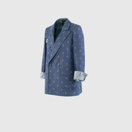 后背拉链设计款西服 商品图1