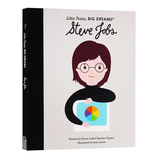 小男孩大梦想 乔布斯 英文原版 Steve Jobs Little People Big Dreams 精装 儿童艺术启蒙绘本图画书 励志读物 英文版进口英语书籍 商品图0