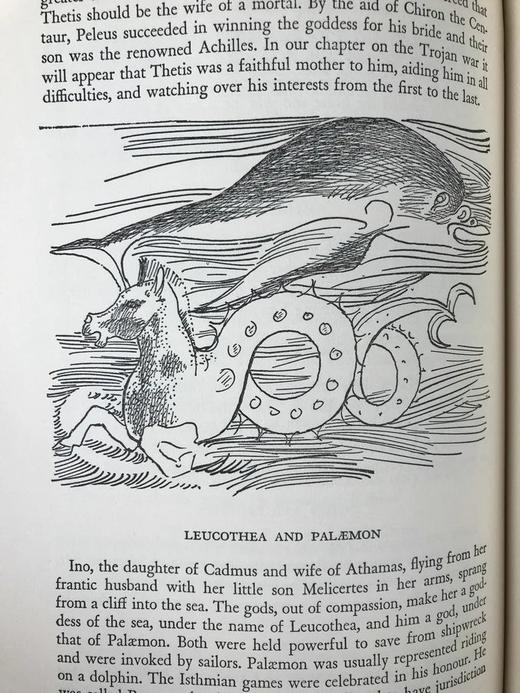 布尔芬奇《神话时代》 史丹利·威廉·海特插图 布面精装18开 商品图9