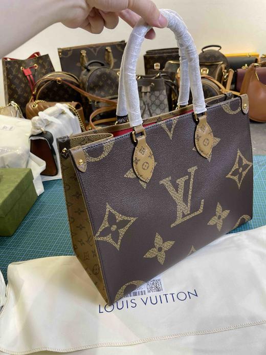 LV on the go购物袋，ding级原单，对花对版，轻松乱真无压力，特价🉐️，推荐小号 商品图5