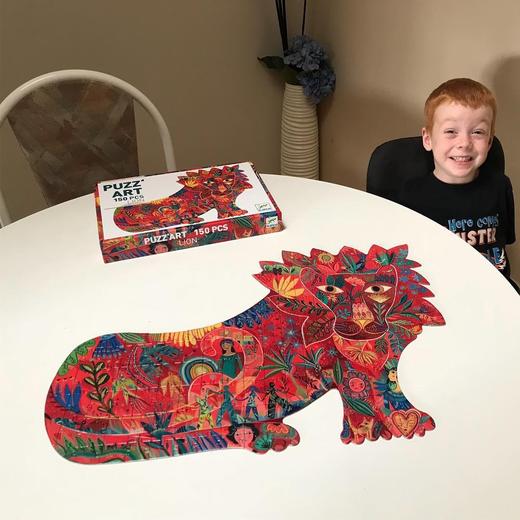 DJECO艺术拼图（150-350片）&大块拼图（24-58片），儿童成人皆适宜RX 商品图3