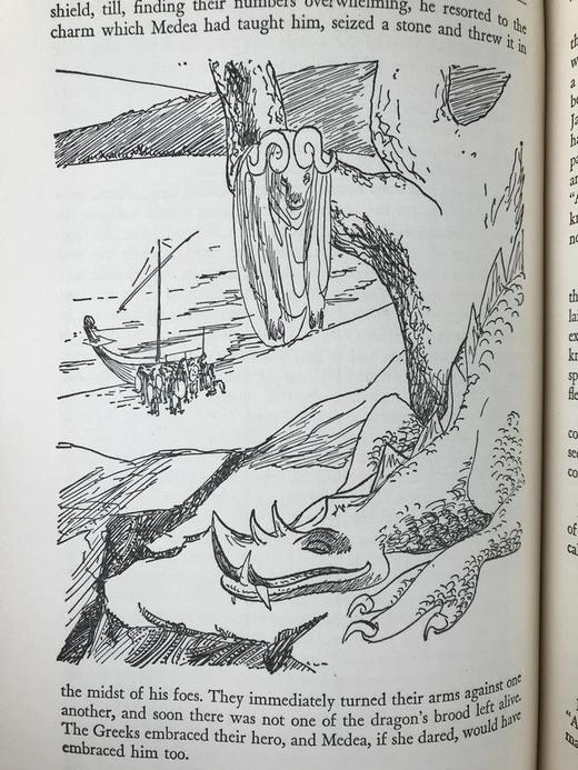 布尔芬奇《神话时代》 史丹利·威廉·海特插图 布面精装18开 商品图14