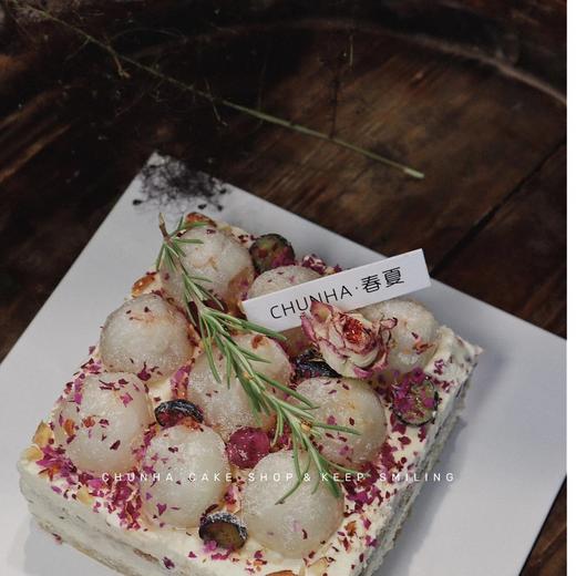 ｜荔枝玫瑰｜方形蛋糕 商品图1