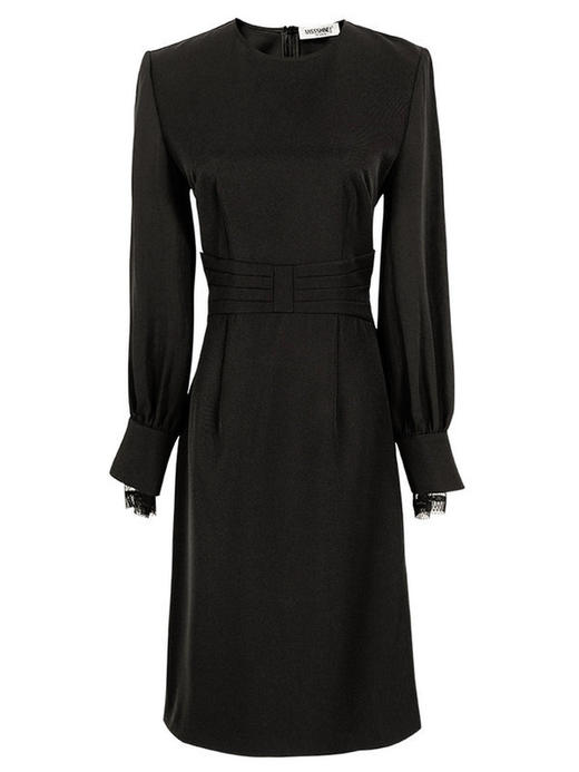 剩M/L 】新款小心机性感提花人丝吊带裙开叉中长连衣裙0824 商品图4