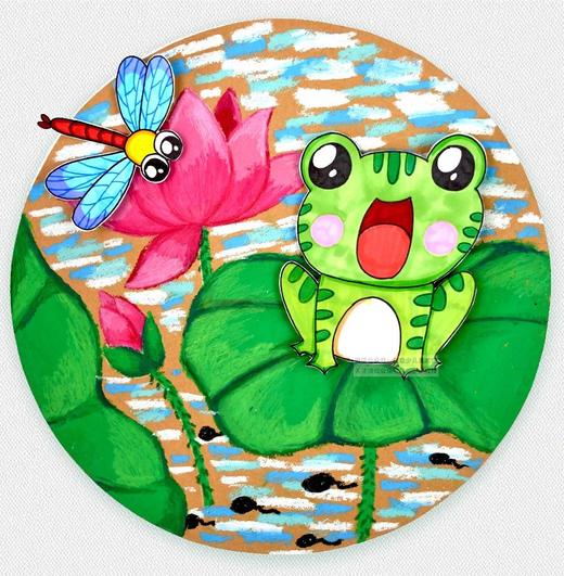 6-8岁《热闹的夏日池塘》【自动发货：下单后，点击手机短信中收到的链接，即可获取文件下载的链接；如有任何问题，可添加客服微信hm33268获得帮助】 商品图0