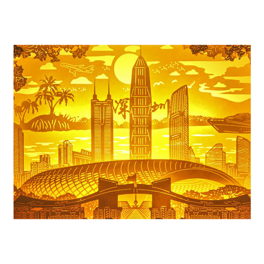 深圳手信文艺纸雕灯礼盒 商品图7