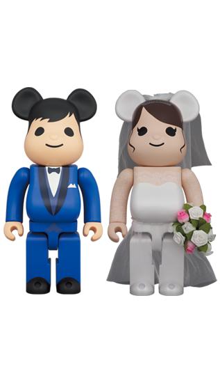 收藏系列 Be@rbrick 400%系列 结婚 4代 商品图4