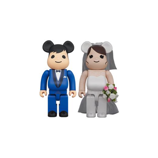 收藏系列 Be@rbrick 400%系列 结婚 4代 商品图0