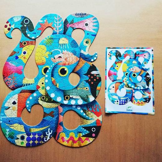 DJECO大块/地板拼图（36-58片）&艺术拼图集合（150-350片），儿童成人皆适宜(TG-YY) 商品图5