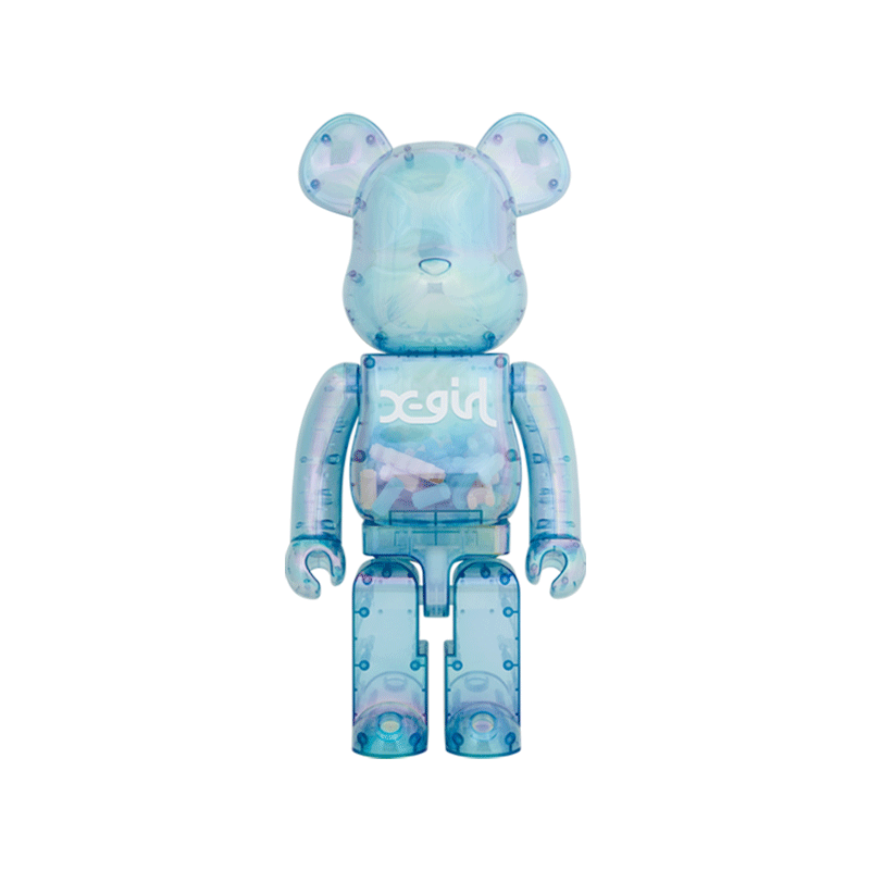 收藏系列 Be@rbrick 1000%系列 X-girl 湖水蓝