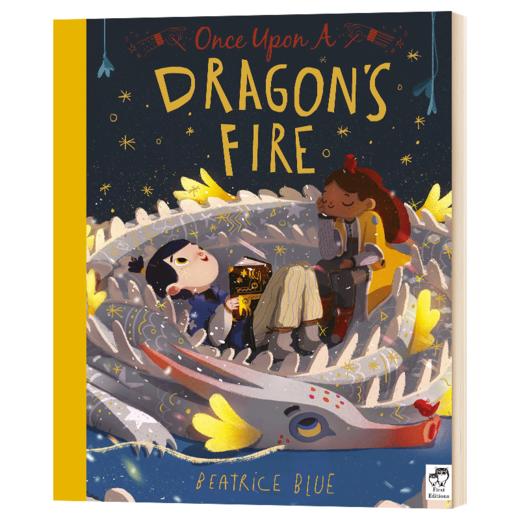 华研原版 从前有条喷火龙 英文原版 Once Upon a Dragon's Fire 绘本彩图 进口书英文原版外版书 青少年小学生课外阅读书籍 商品图1