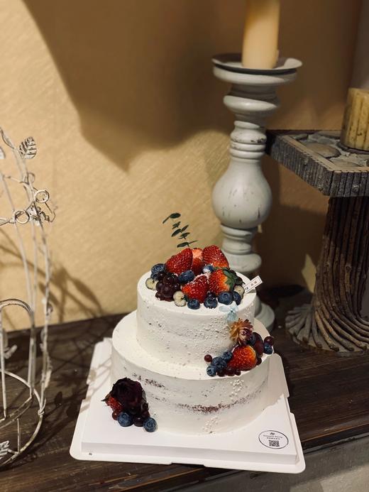 #维c多多#美式乡村户外风的双层裸蛋糕🎂 商品图1