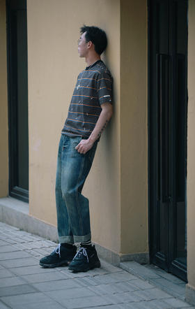 B129312461保龄球条纹短袖T恤