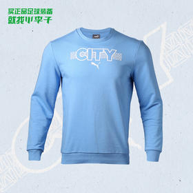 PUMA/彪马 曼城休闲运动款套头卫衣男76453201
