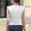 【款】【七十二小时发货】壁虎瑜伽【2107SY028】修身显瘦背心（有胸垫） 商品缩略图6