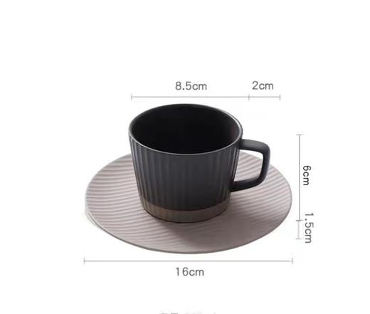 极简灰色咖啡杯 商品图0