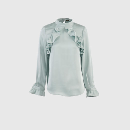 荷叶边装饰上衣 商品图0