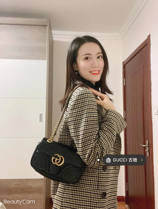 Gucci经典marmont 黑色，ding级原单，乱真无压力！ 商品图1