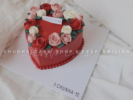 ｜复古心形裱花蛋糕｜ 商品图2