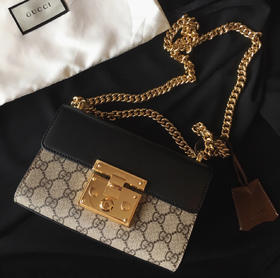 Gucci月光宝盒，padlock，ding级原单，对花对版，乱真无压力