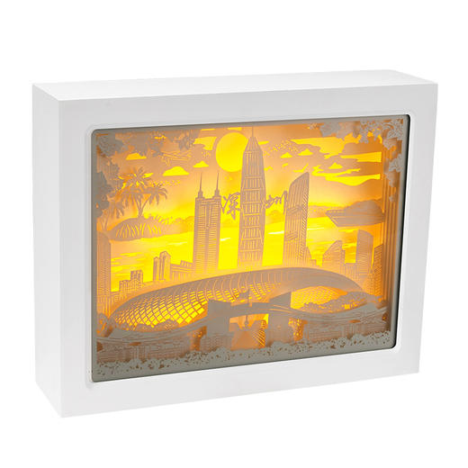 深圳手信文艺纸雕灯礼盒 商品图5