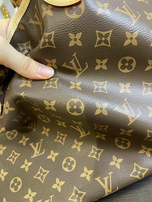 LV 经典购物袋never full-老花红色内里，原单，对花对版，轻松乱真无压力 商品图8