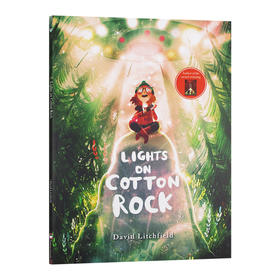 棉花崖上的灯光 英文原版绘本 Lights on Cotton Rock 家庭与梦想 英文版儿童英语睡前阅读故事书 David Litchfield 进口原版书籍