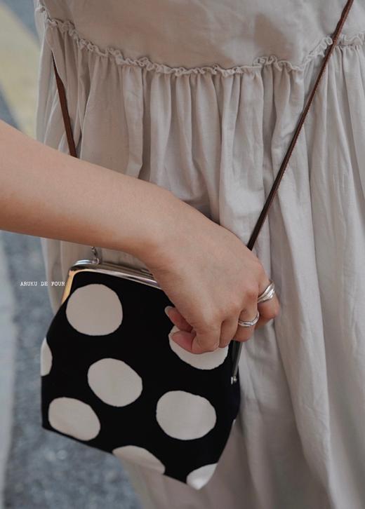 FRANCESCA浅灰/白/黑背心绑带裙 商品图11